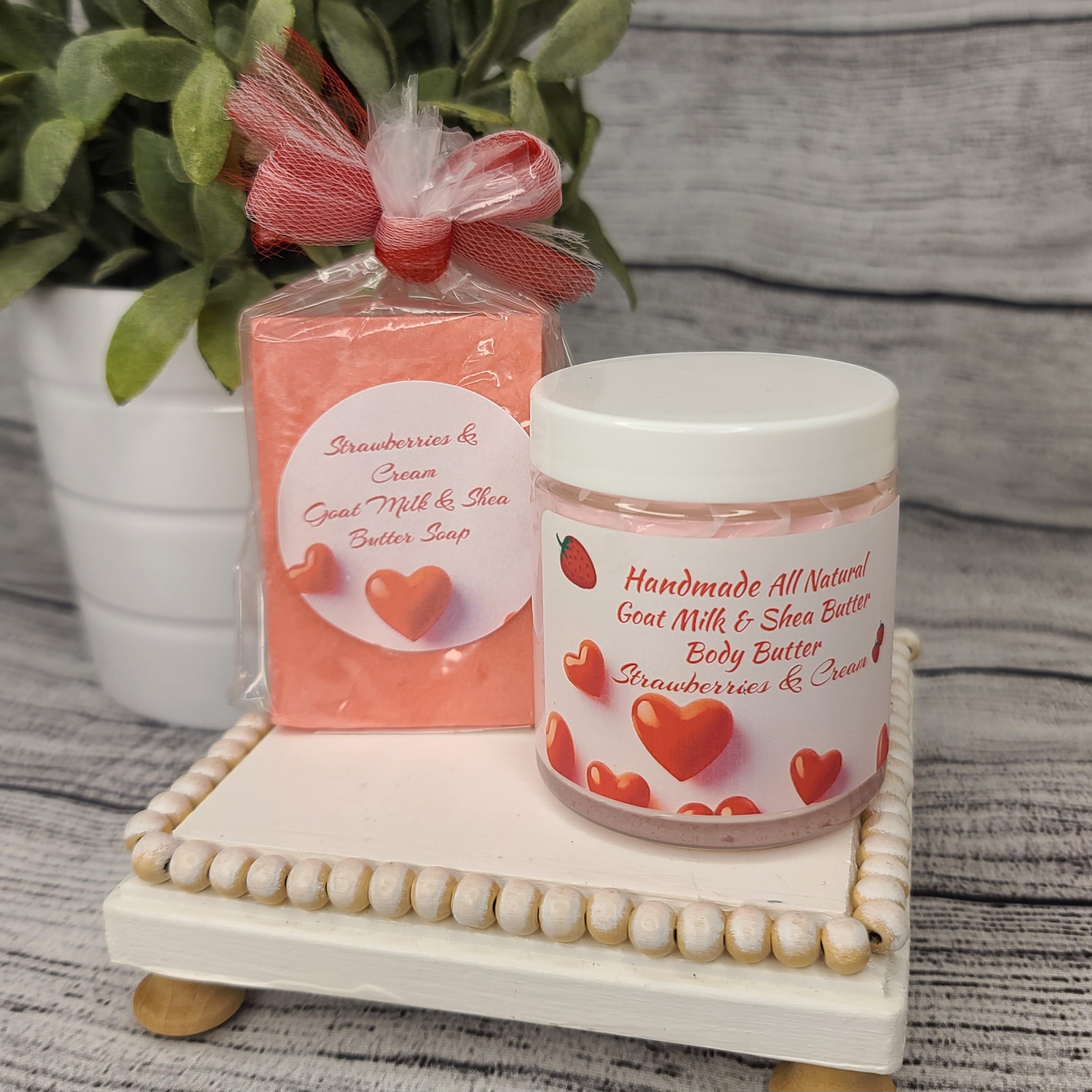 Strawberries & Cream Soap & Body Butter
